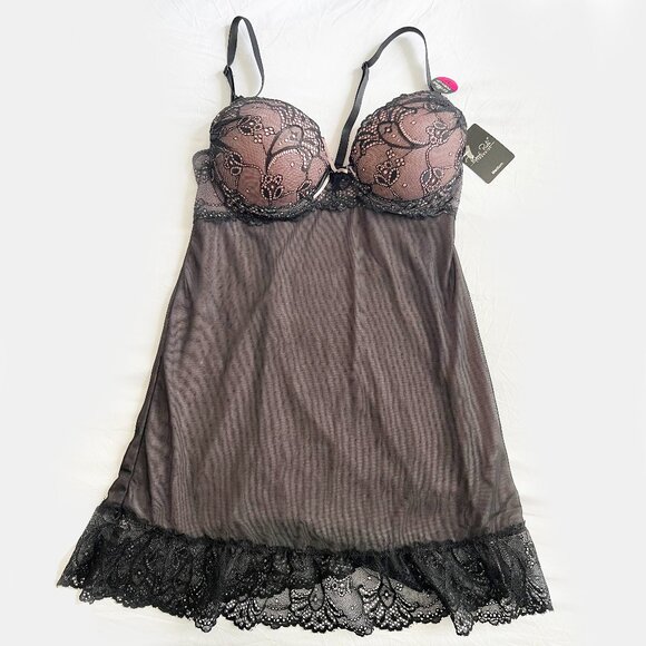 NWT Rene Rofe Babydoll Lingerie - Picture 1 of 4